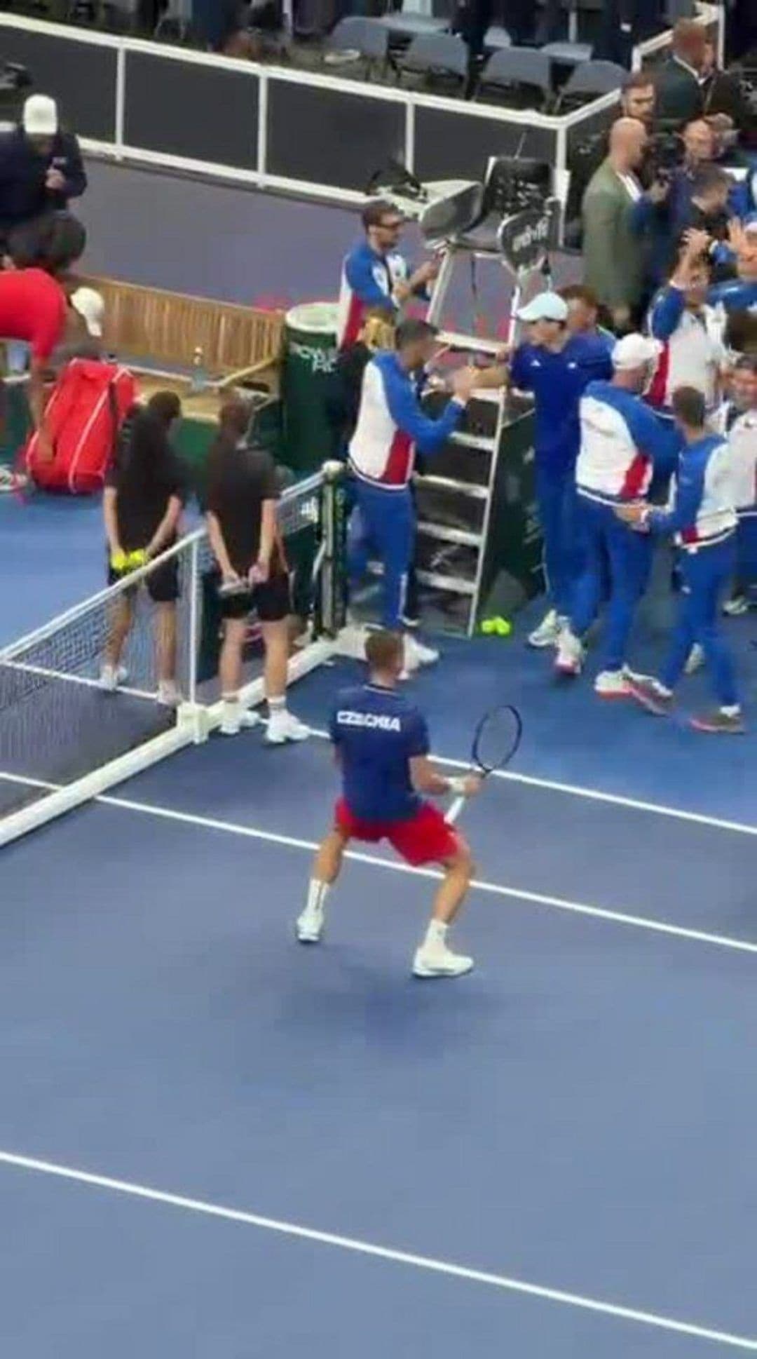 Euforie v O2 areně! Lehečka to zvládl a Češi v Davis Cupu postupují
